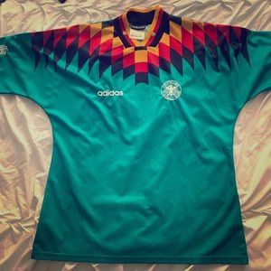 Adidas Old School Germany Soccer Jersey